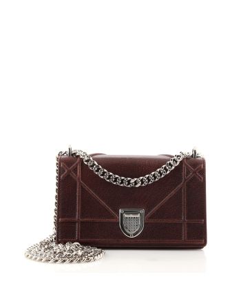 Diorama Flap Bag Lambskin Mini