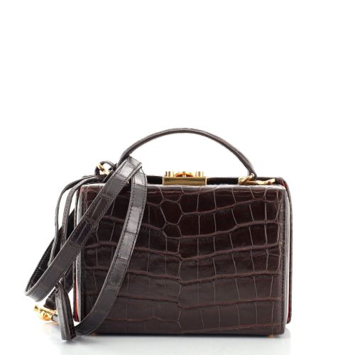 Grace Box Bag Crocodile Small